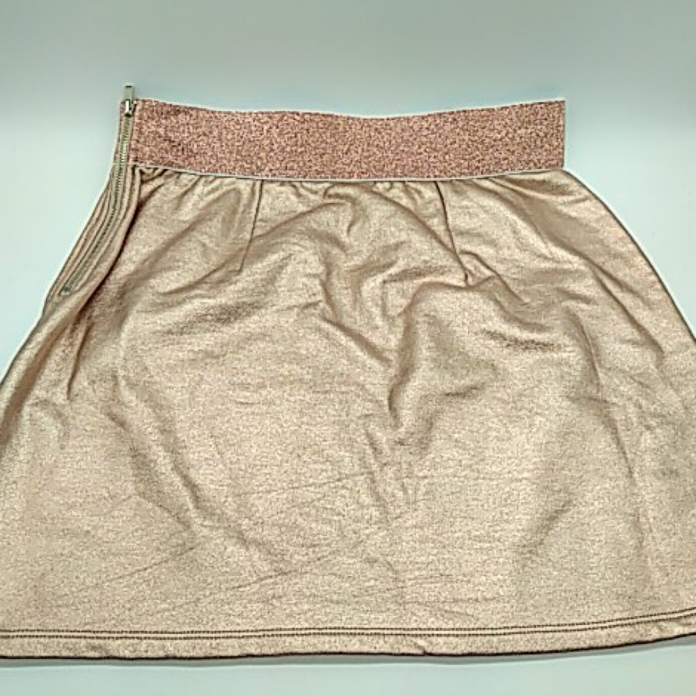 Forever 21 contemporary rose gold skirt S pink - Picture 9 of 9